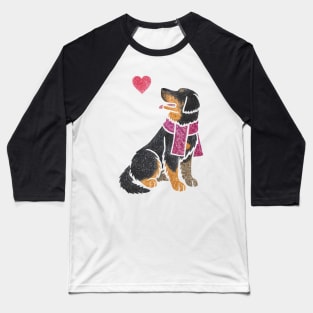 Watercolour Hovawart dog Baseball T-Shirt